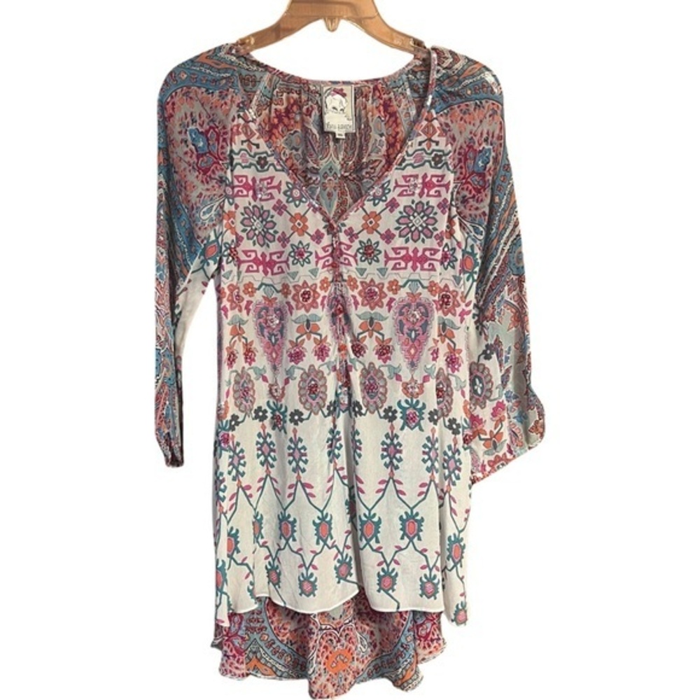 Yoana Baraschi High-Low Tunic Blouse
